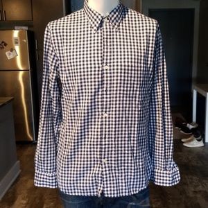 Brooks Brothers Red Fleece Gingham Shirt